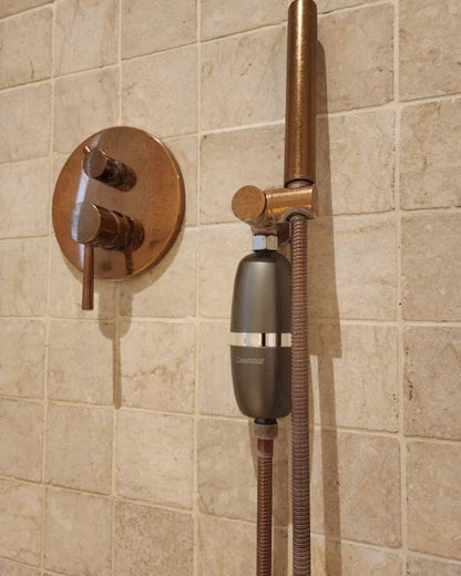 casa amar silver luxe shower filter installation bali