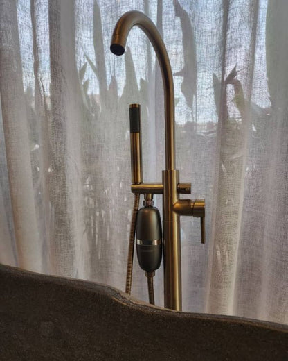 casa amar silver luxe shower filter installation bali