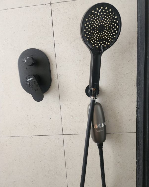 premium shower filter bali application